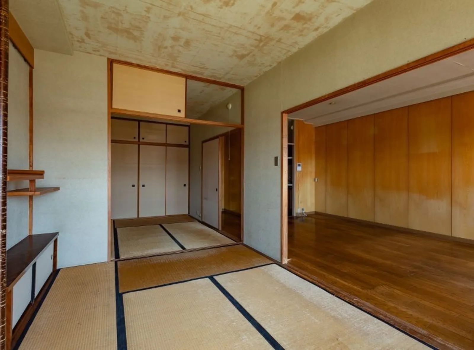 築古和室を、清潔感のある洋室へ(施工前)